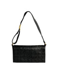 Chanel Quilted Leather Shoulder Bag Black Lambskin