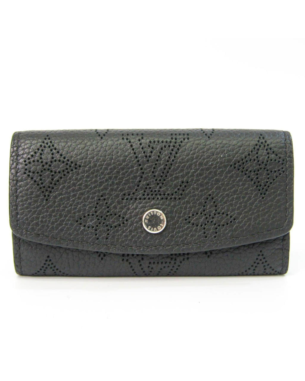 Multicles 4 Black Leather Wallet by Louis Vuitton