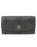 Multicles 4 Black Leather Wallet by Louis Vuitton