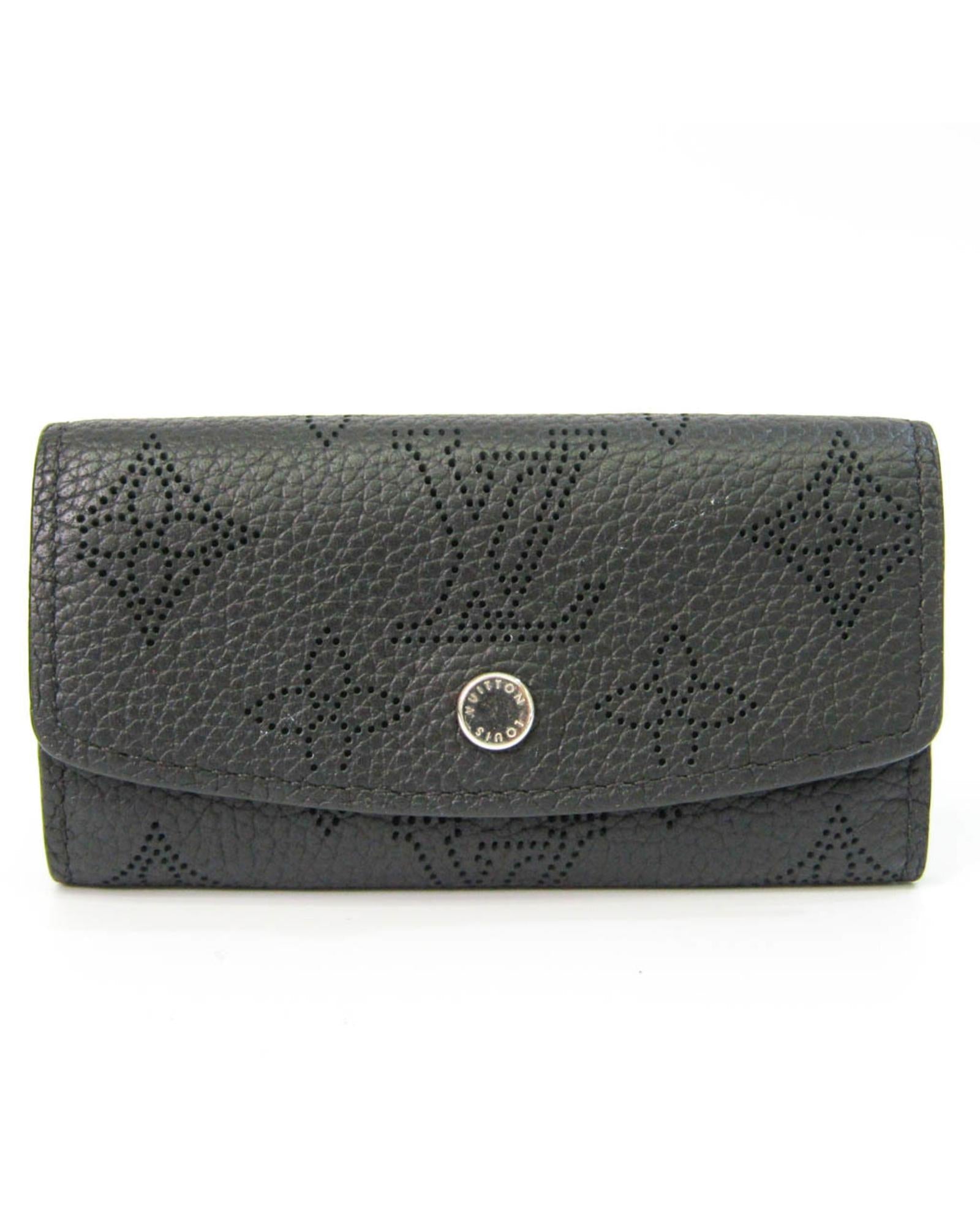 Multicles 4 Black Leather Wallet by Louis Vuitton