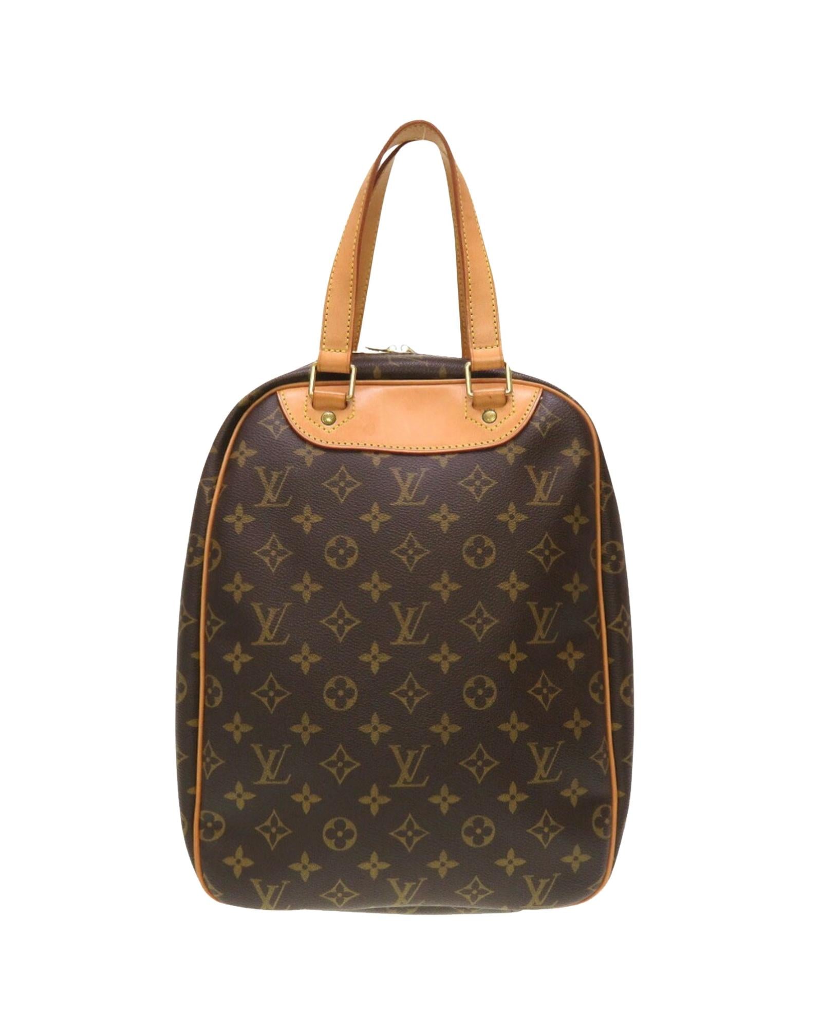 Classic Brown Monogram Canvas Handbag