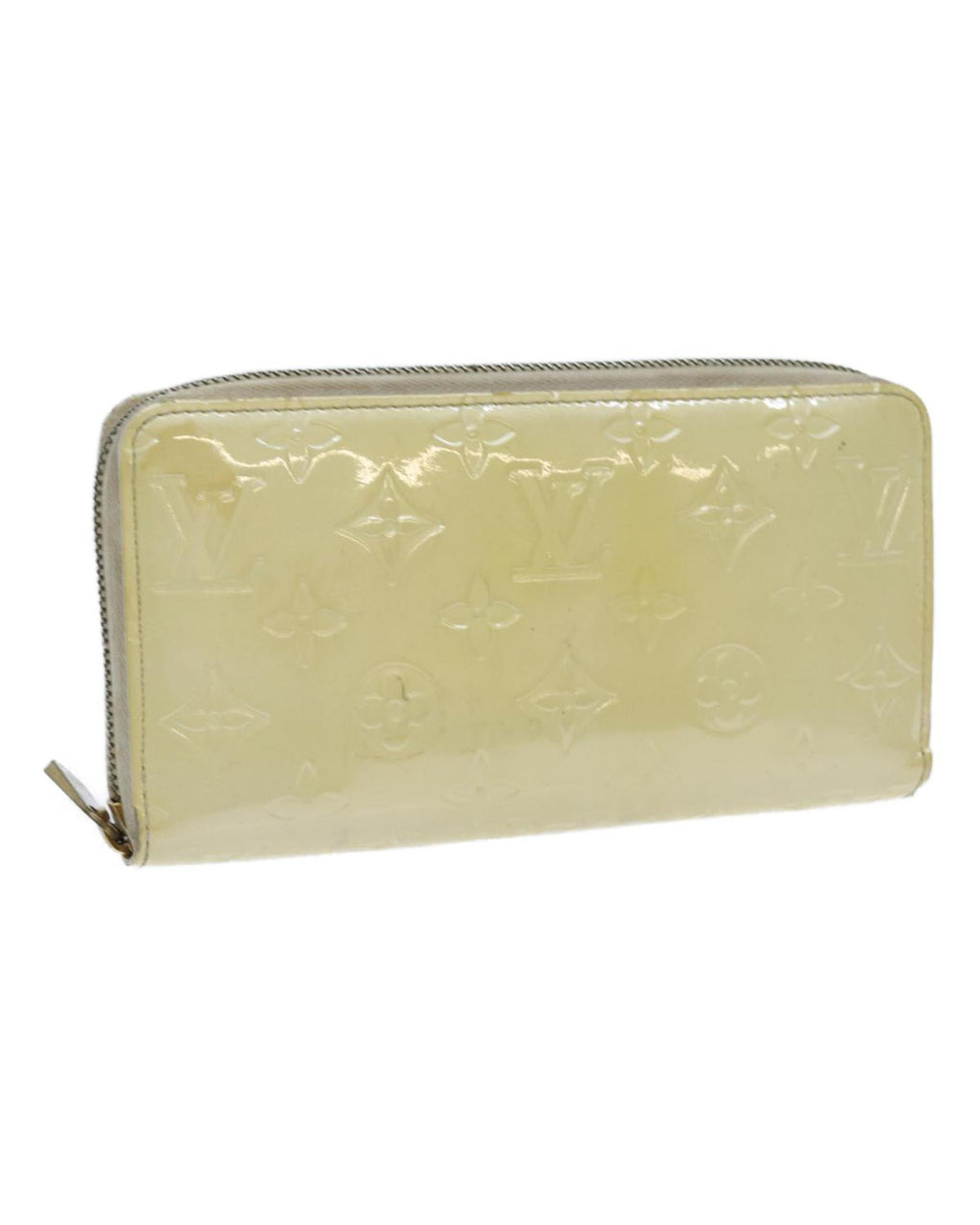 Luxurious Patent Leather Elegant Wallet with Metal Fittings