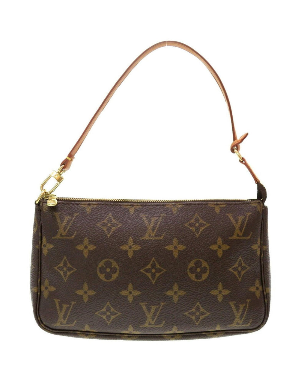 Monogram Canvas Mini Accessory Pouch with Removable Strap