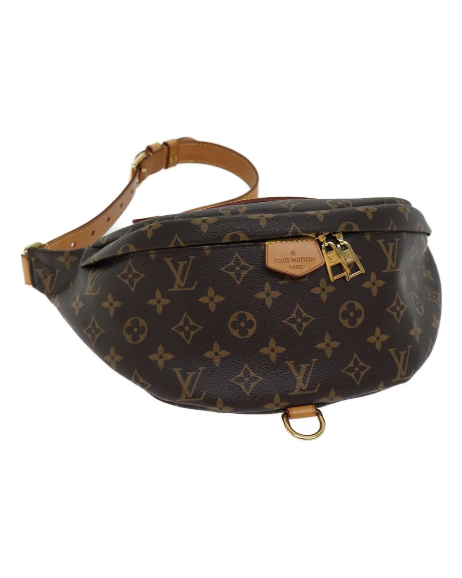 Monogram Canvas Shoulder Bag with Dust Bag