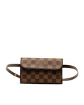 Vibrant Pattern Clutch with Premium Leather and Excellent Condition