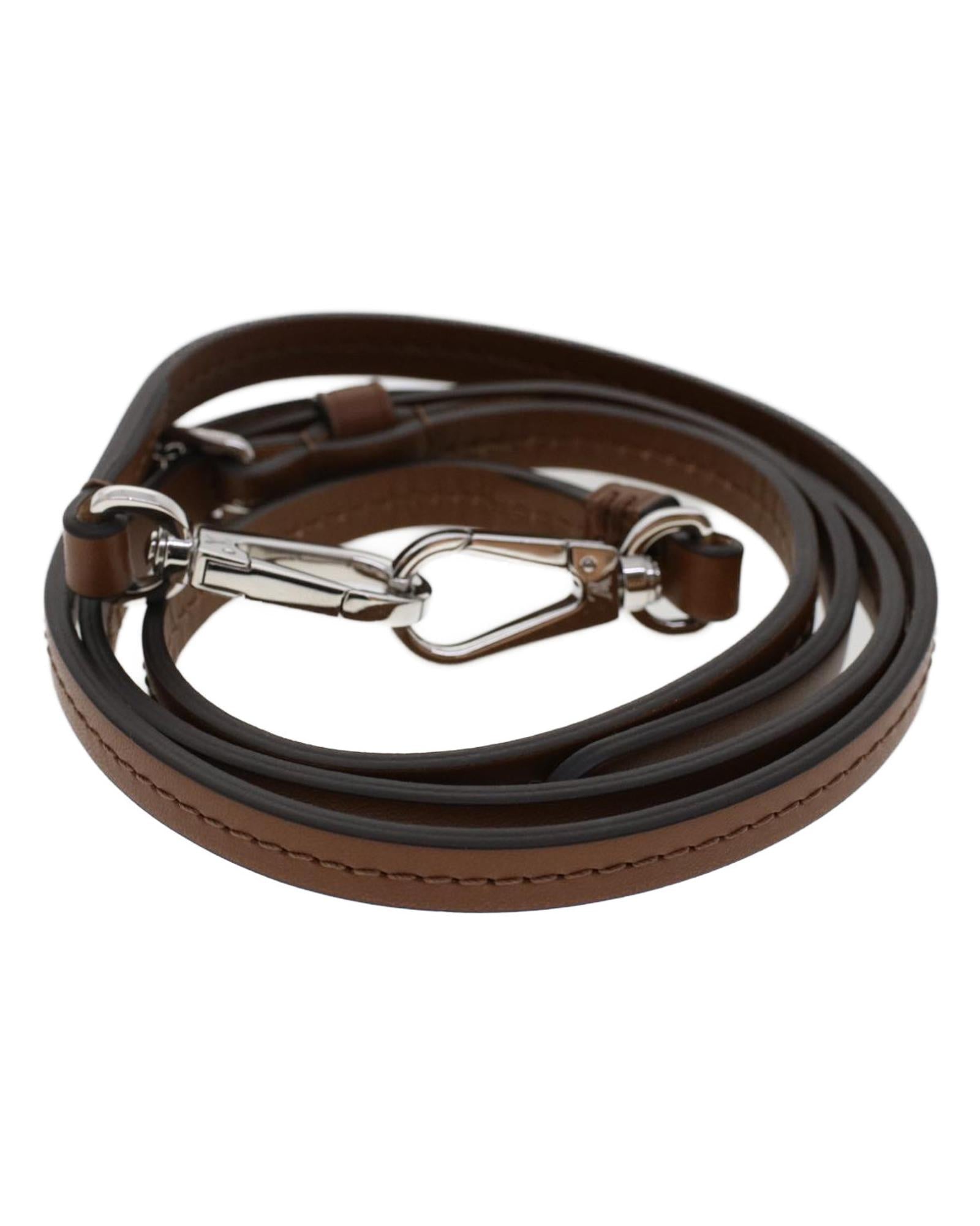 Brown Leather Shoulder Strap