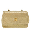 Chanel Timeless Shoulder Bag Gold Lambskin