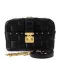 Elegant Black Leather Shoulder Bag - Excellent Condition