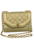 Chanel Vintage Quilted Shoulder Bag Gold
