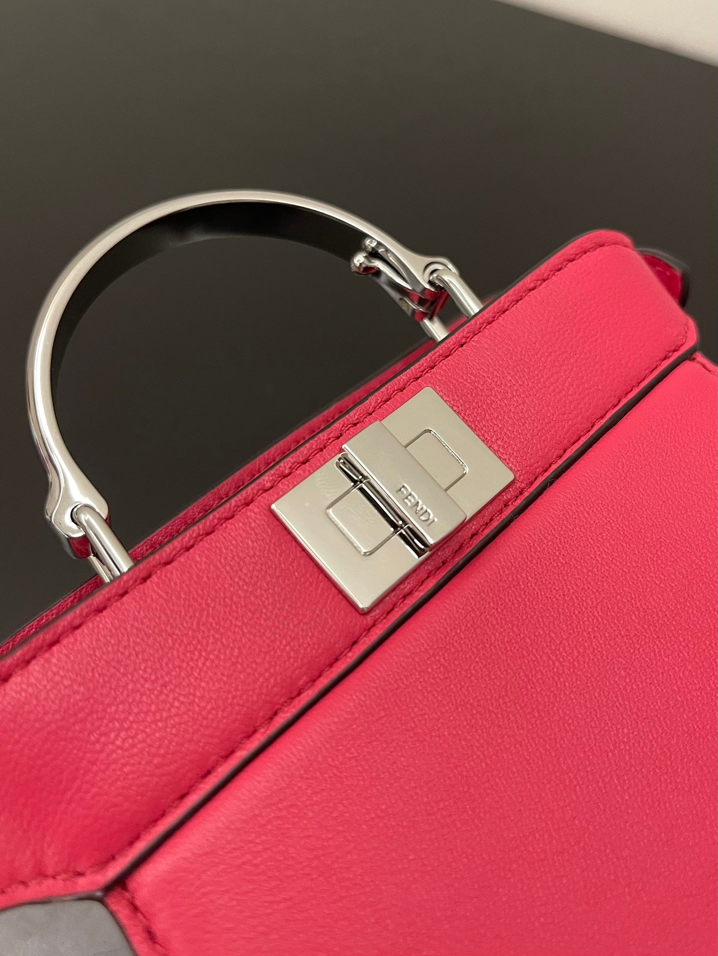 FI GlamI ISeeU Petite Pink Micro Bag For Woman 11cm/4.5in
