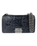Chanel Boy Bag Embossed Calfskin