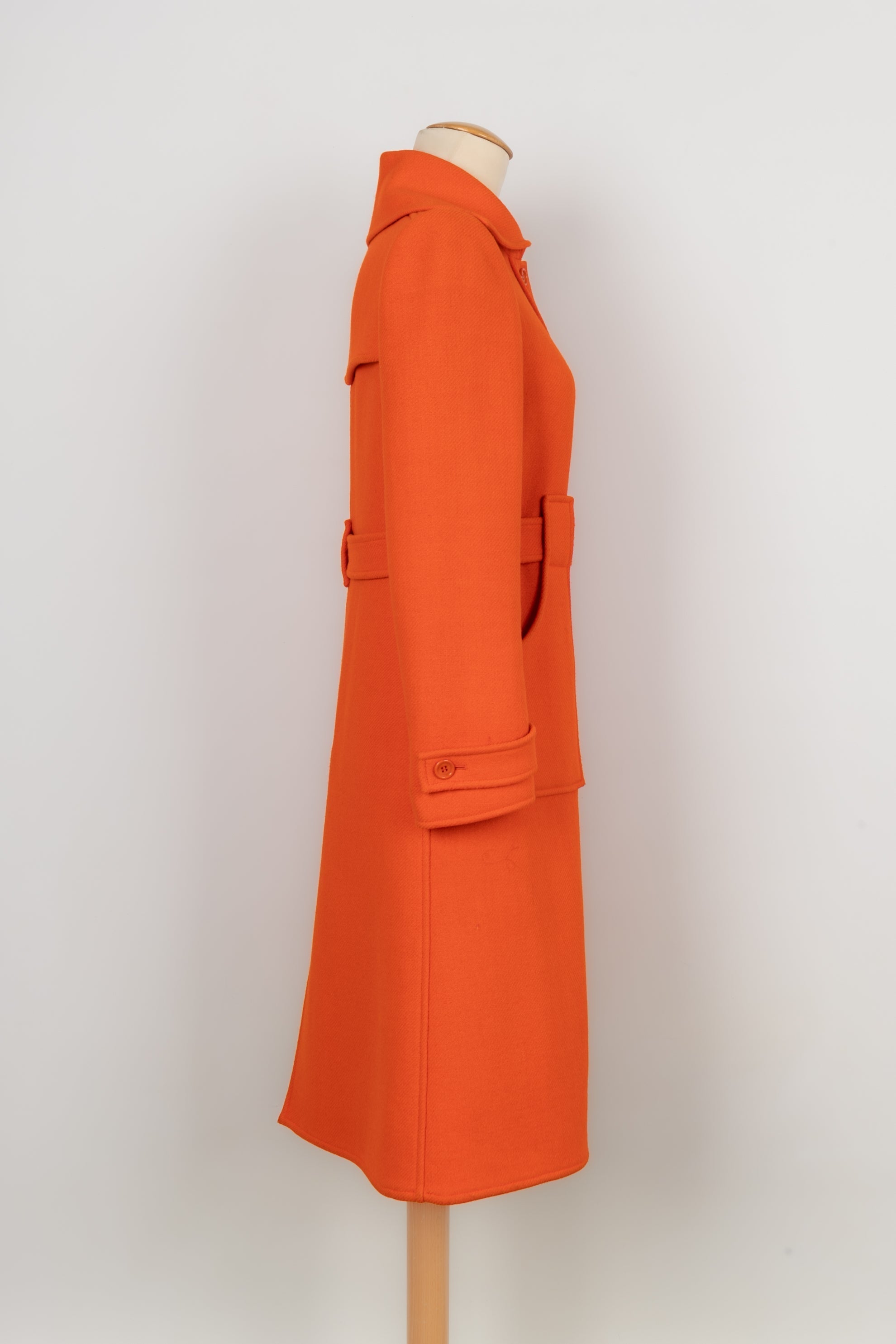 Manteau en laine CourrÃƒÆ’Ã‚Â¨ge