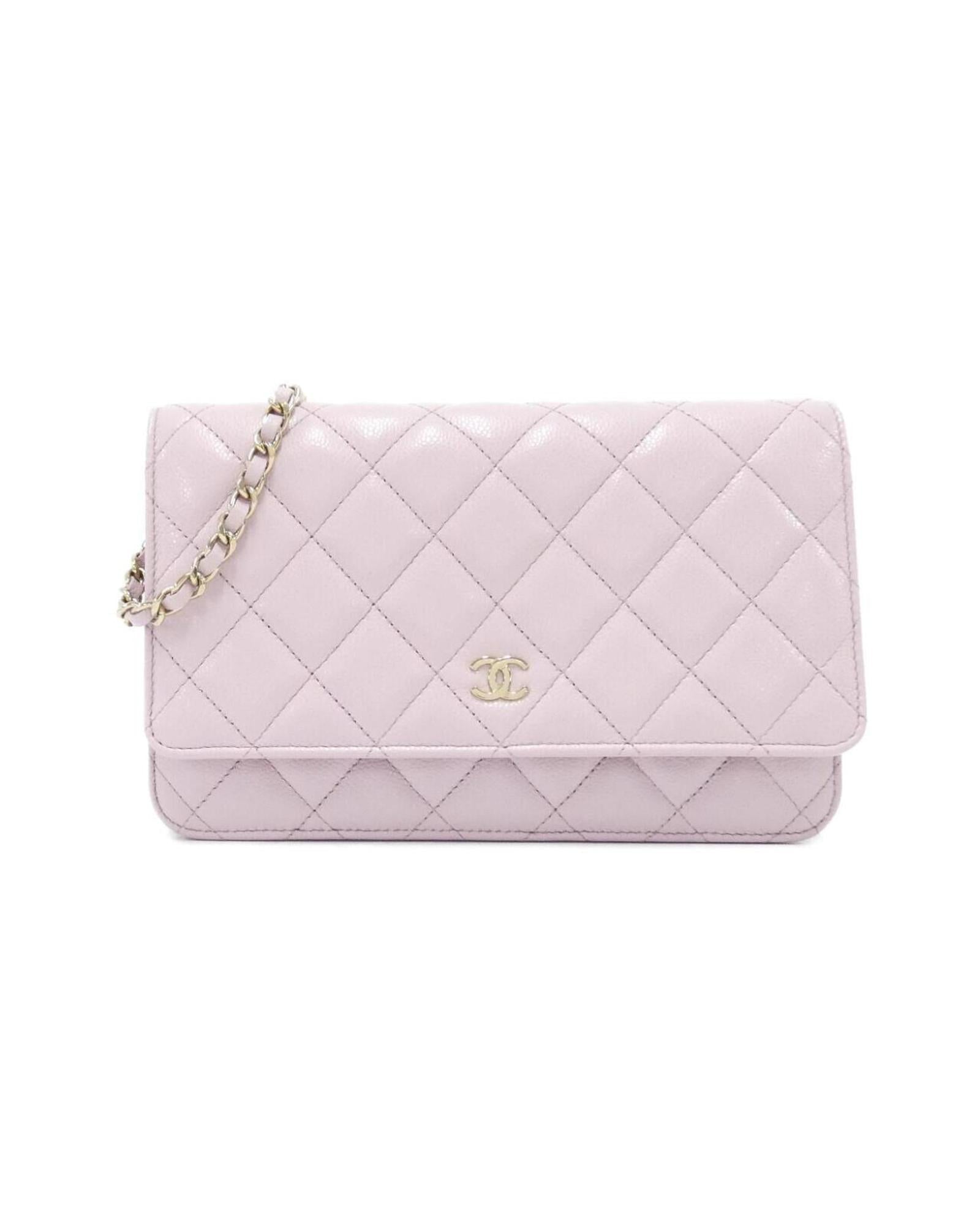 Chanel Leather Classic Flap Bag with Box and Dust Bag