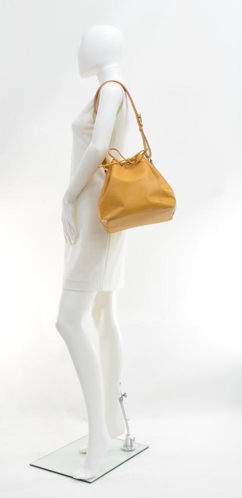 Louis Vuitto Petit Noe Yellow Epi Leather Bag