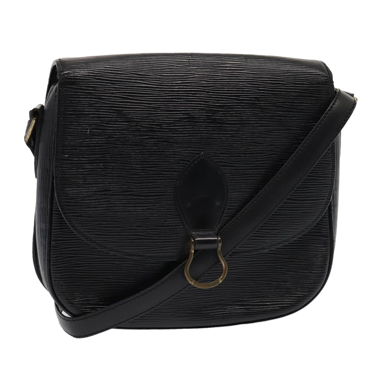 Louis Vuitton Epi Saint Cloud Gm Shoulder Bag Black Noir