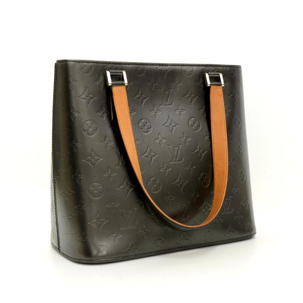 Louis Vuitto Stockton Monogram Mat Leather Handbag
