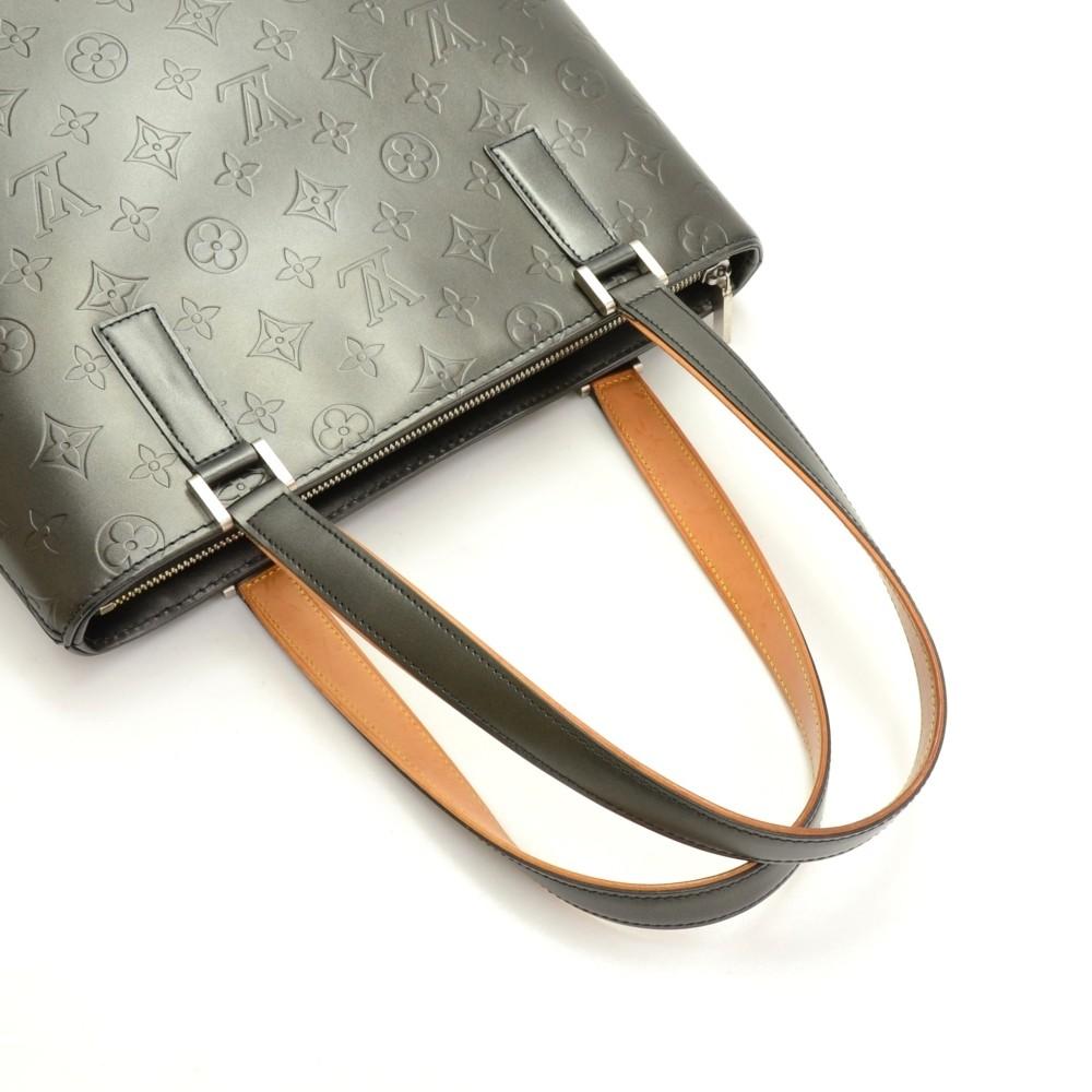 Louis Vuitto Stockton Monogram Mat Leather Handbag