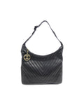 Chanel Chevron Quilted Leather Shoulder Bag