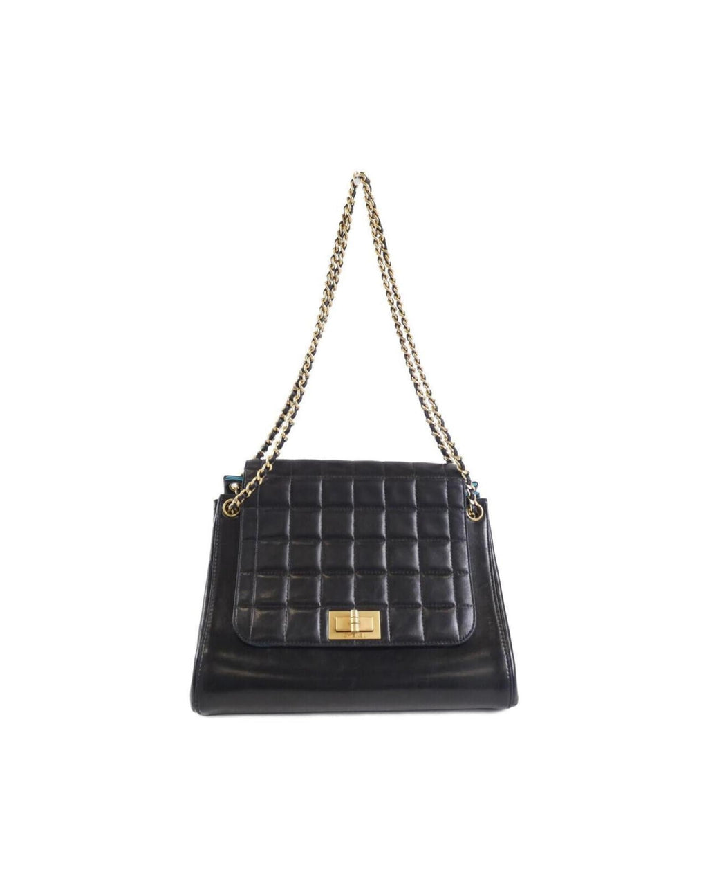 Chanel Quilted Lambskin Leather Chain Bag