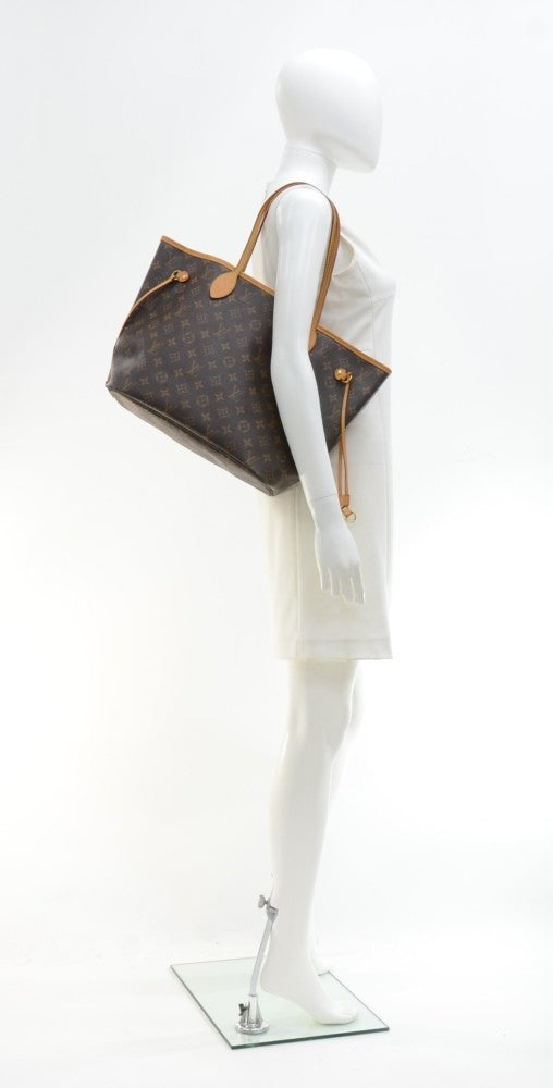Louis Vuitto Neverfull MM Monogram Canvas Tote Bag