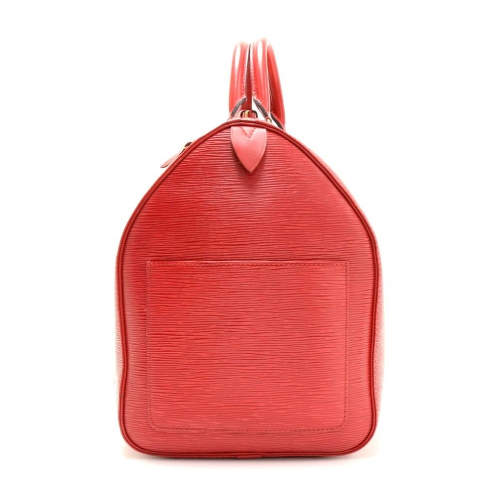 Louis Vuitto Keepall 50 Epi Leather Travel Bag