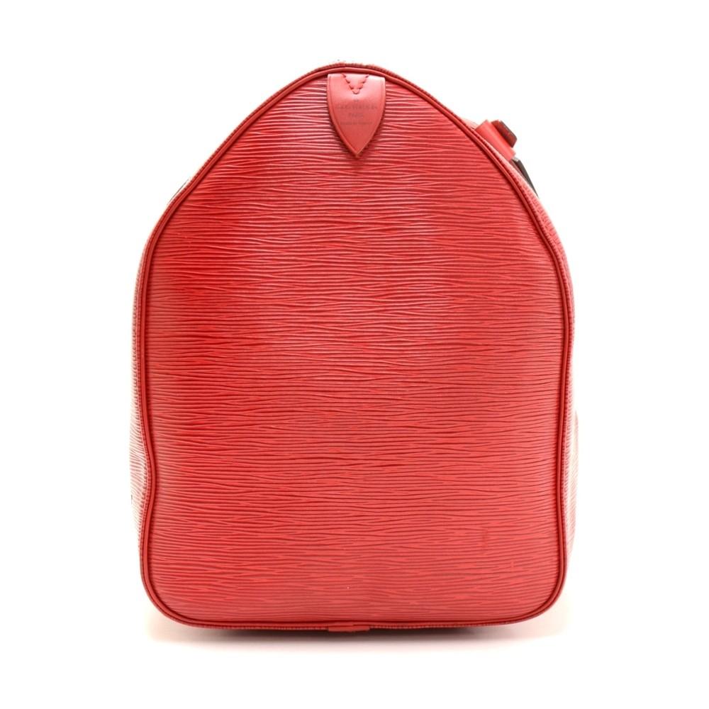 Louis Vuitto Keepall 50 Epi Leather Travel Bag