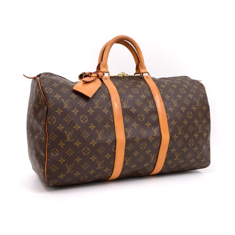 Louis Vuitto Keepall 50 Travel Bag