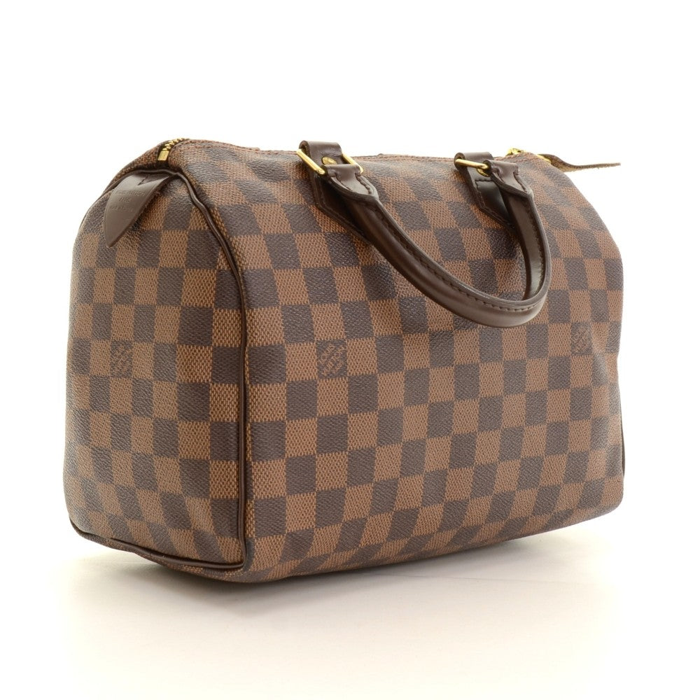Louis Vuitto Speedy 25 Damier Ebene Handbag