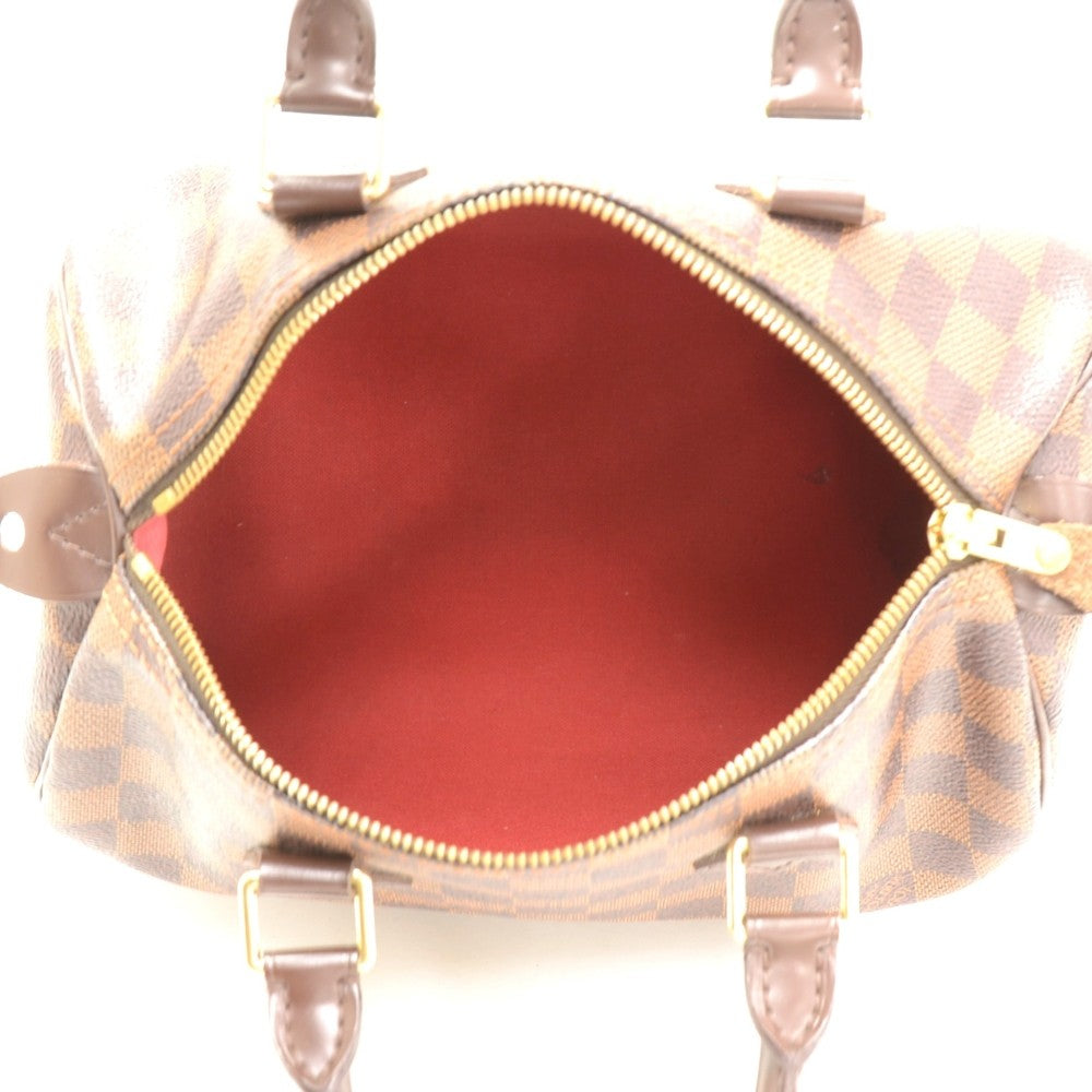 Louis Vuitto Speedy 25 Damier Ebene Handbag