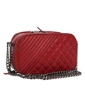 Chanel quilted leather crossbody bag