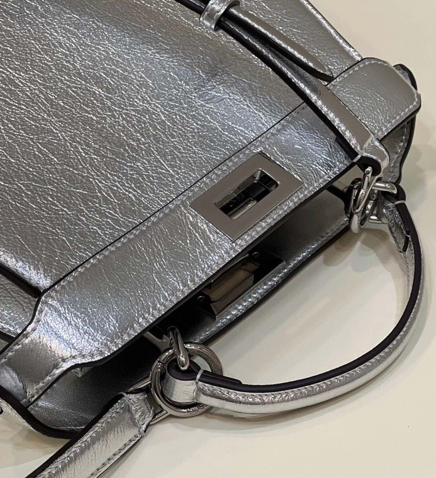 FI GlamI Small Silver Bag For Woman 27cm/11in