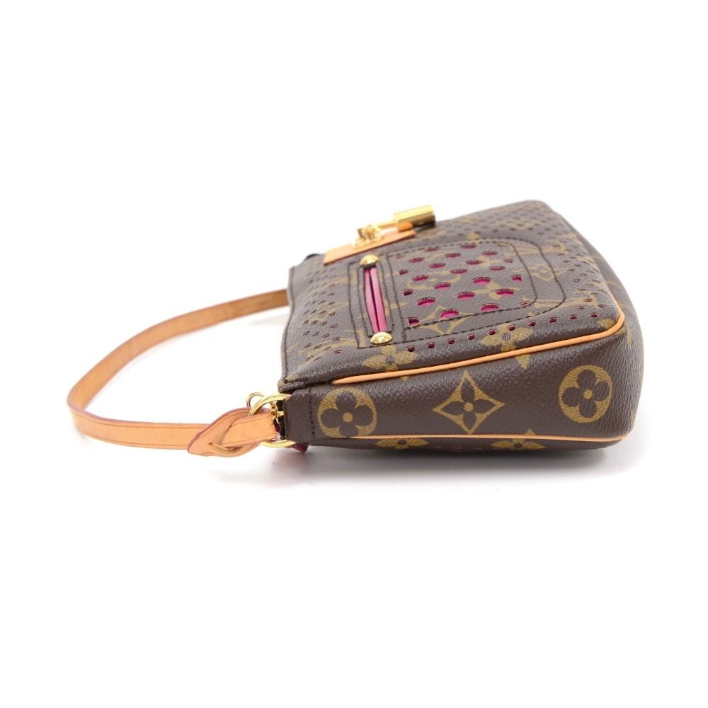 Louis Vuitto Perforated Monogram Canvas Accessoires Evening Bag - 2006 Limited Edition