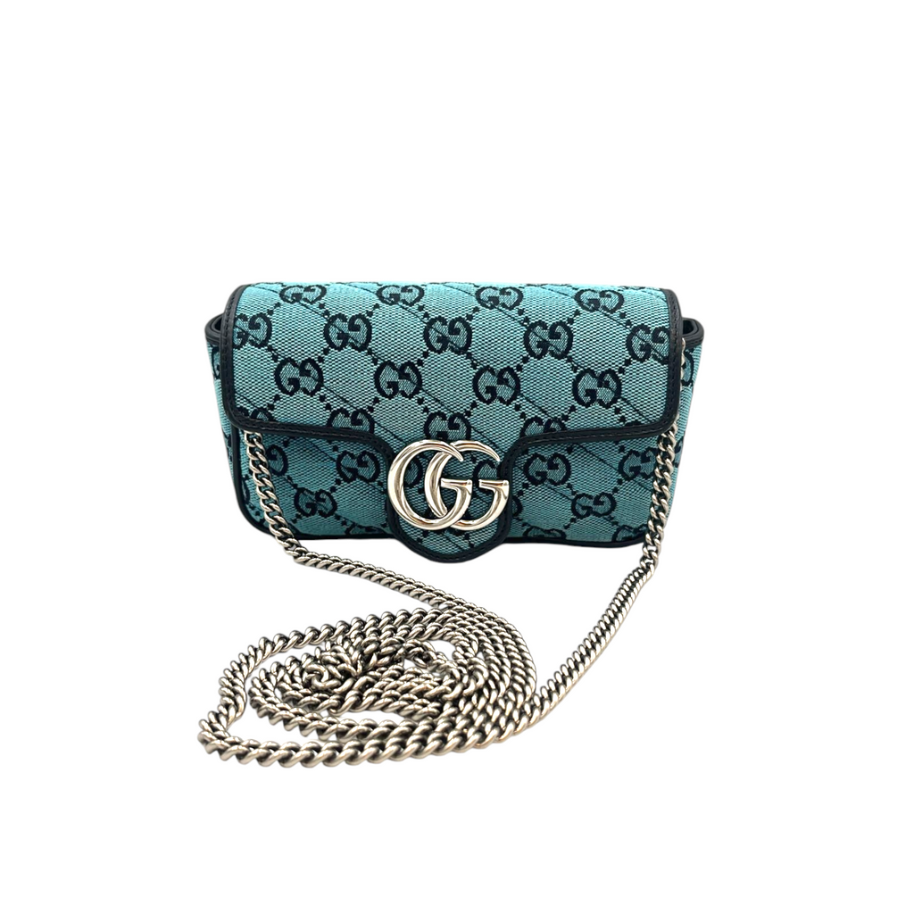 Gucci GG Marmont Crossbody Bag Super Mini Black