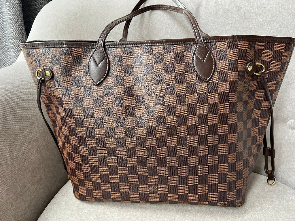 Louis Vuitton Neverfull MM Damier Ebene Cherry Interior (RRP £1,410)