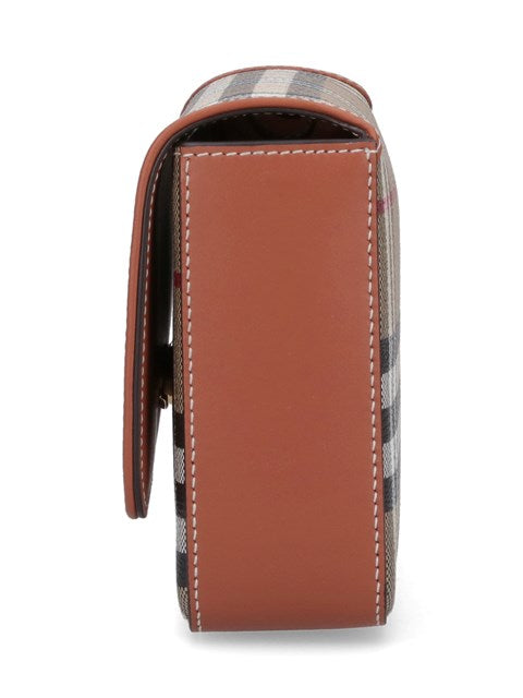Burberry Women Check Shoulder Bag
