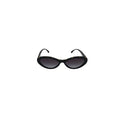 Chanel 5416 Black and Gold Oval Sunglasses