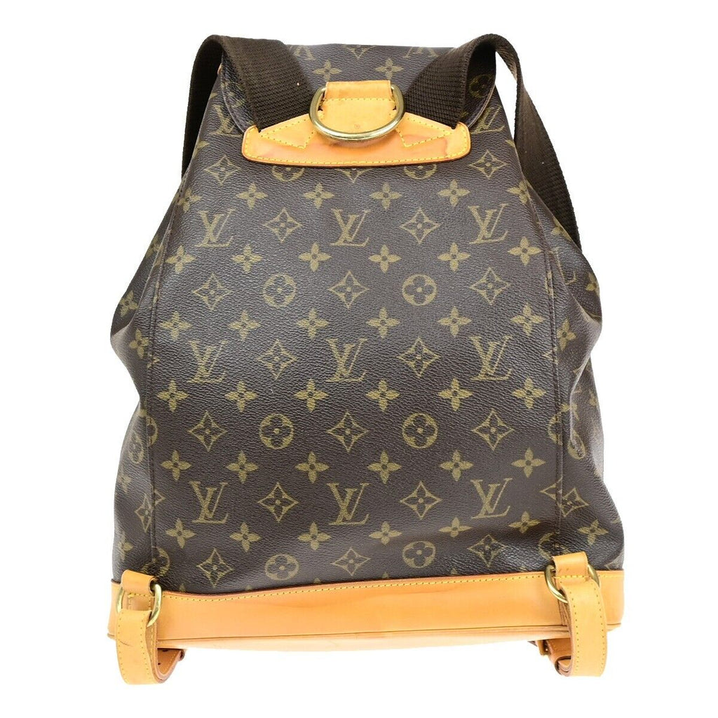 Louis Vuitton Montsouris  Canvas Backpack Bag