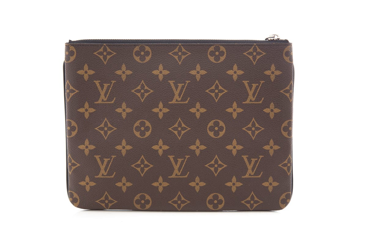 Louis Vuitton Monogram Stripe Pouchette Plate MM