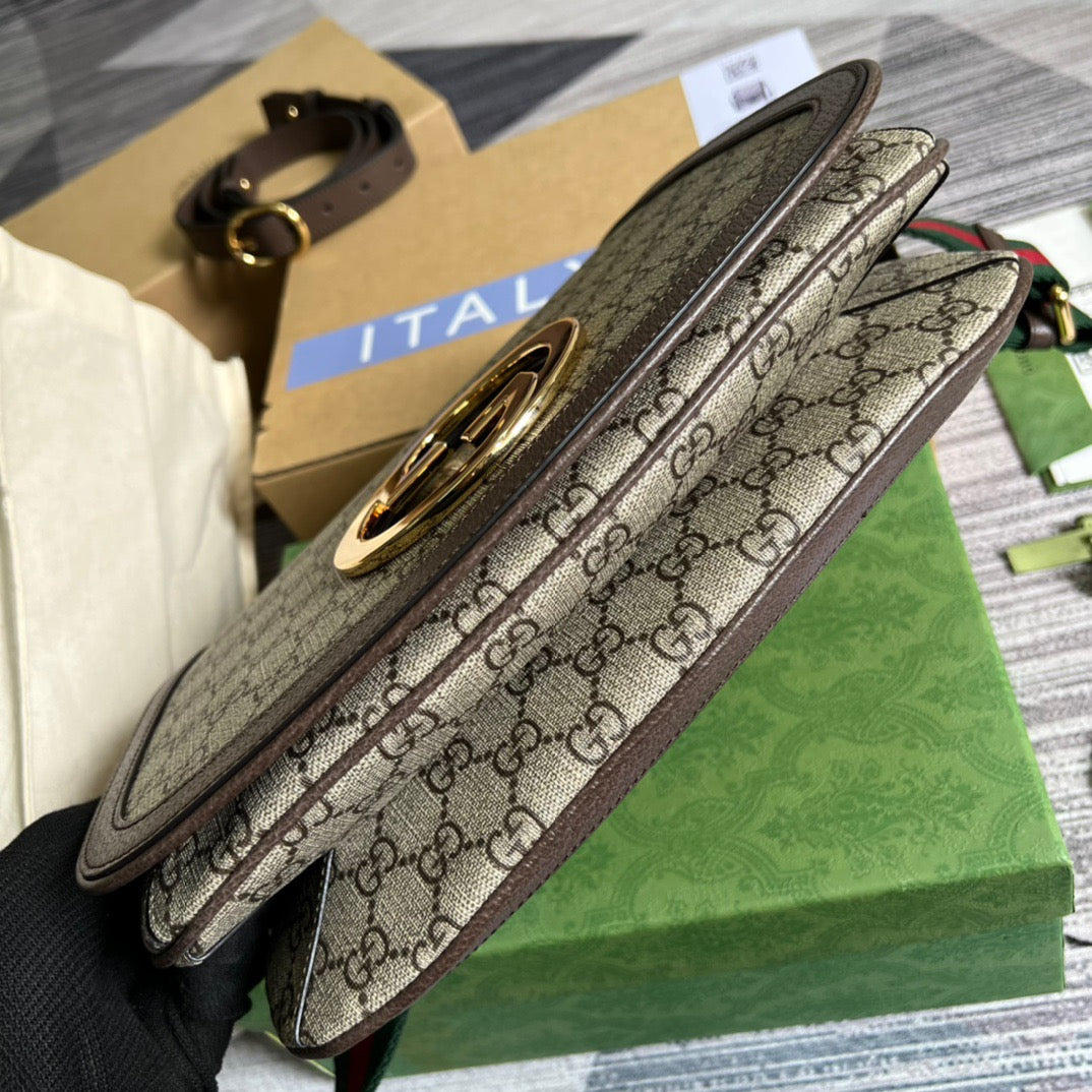 gg Blondie Medium Shoulder Bag Beige For Women, Women’s Bags 11.4in/29cm gg ‎699210 96IWG 8745