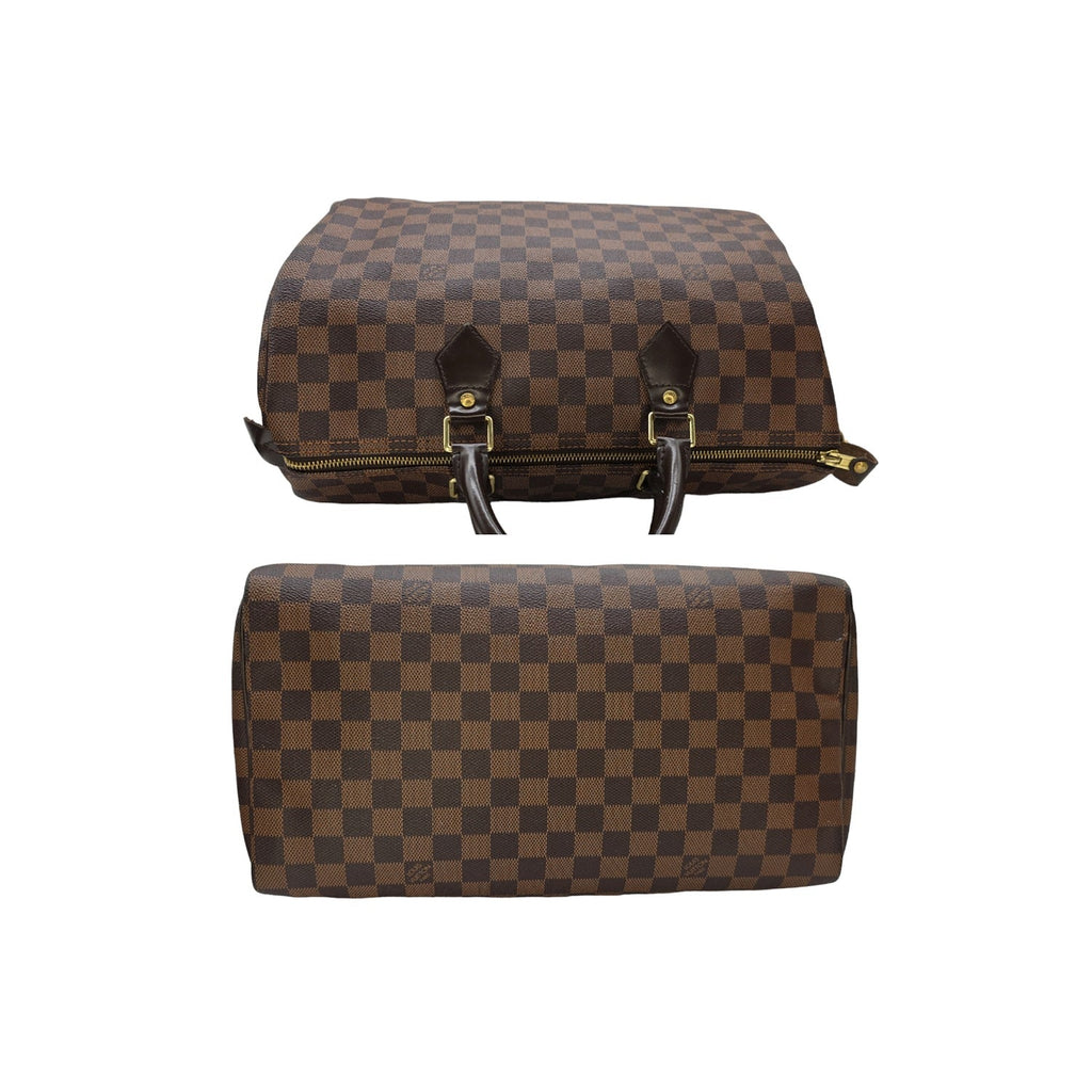 Louis Vuitton Damier Ebene Canvas Speedy 35