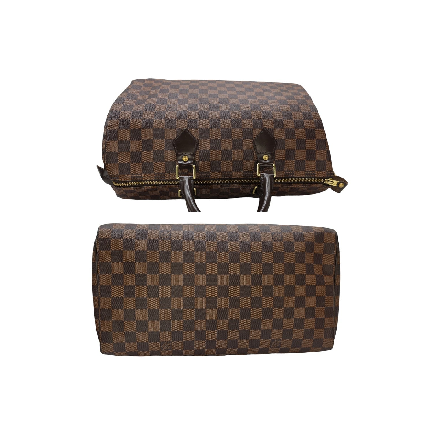 Louis Vuitton Damier Ebene Canvas Speedy 35