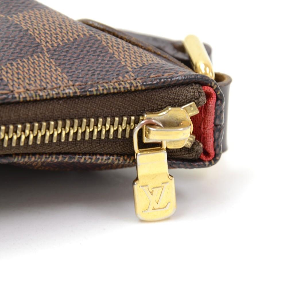 Louis Vuitto Bloomsbury PM Damier Ebene Canvas Bag