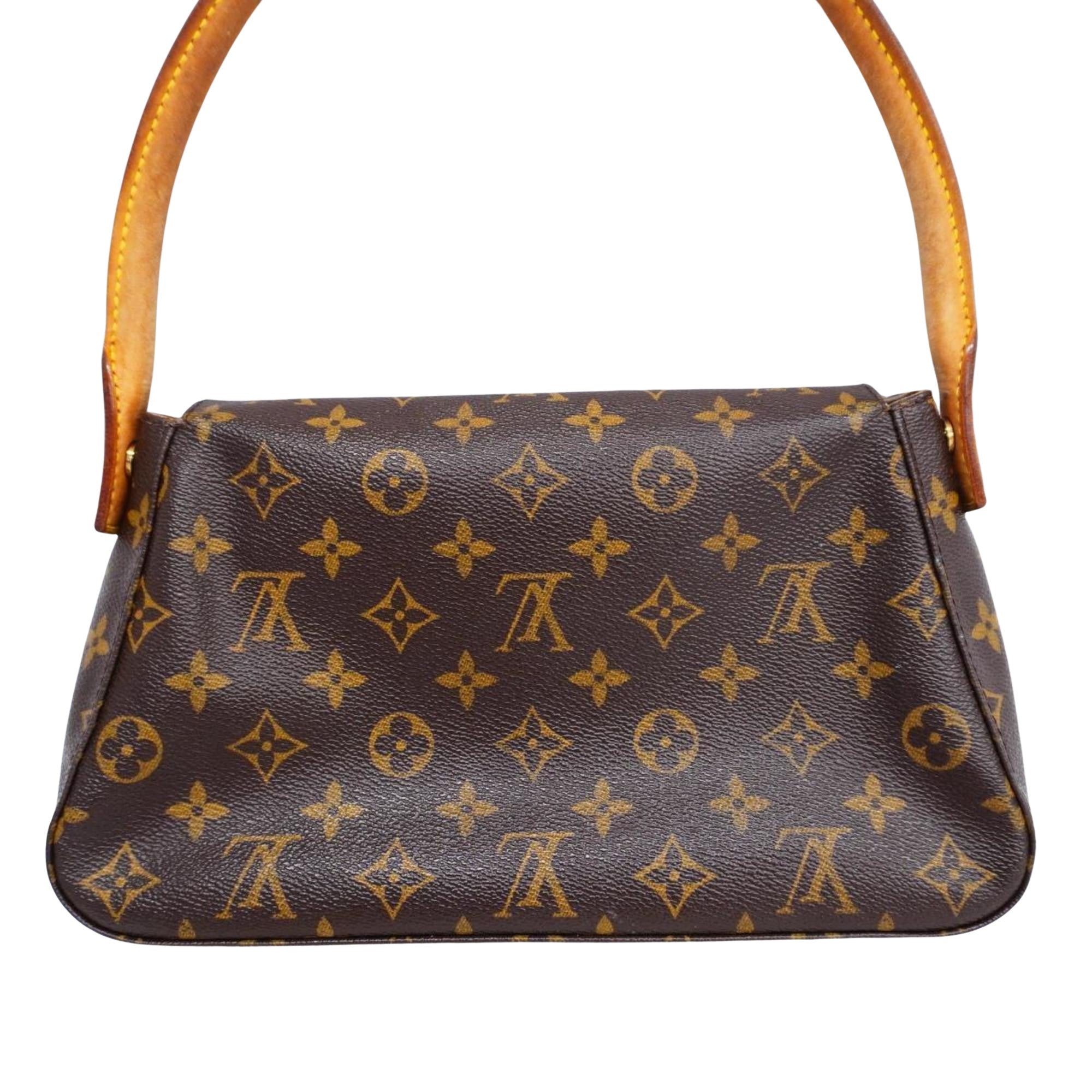 Louis Vuitton Mini Looping  Canvas Shoulder Bag ()