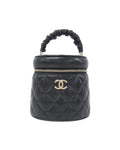 Chanel Leather Coco Handle Handbag in Good Condition