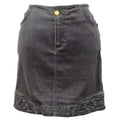 Louis Vuitton Monogrammic  Denim 36 Black Cotton Italian Clothes Clothes Women's Women's Wedding