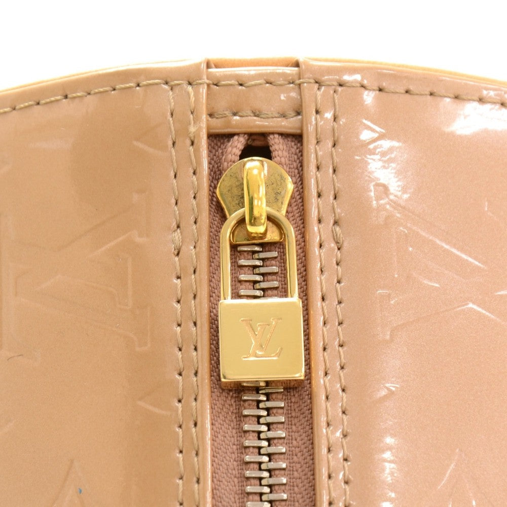 Louis Vuitto Bedford Noisette Vernis Patent Leather Handbag