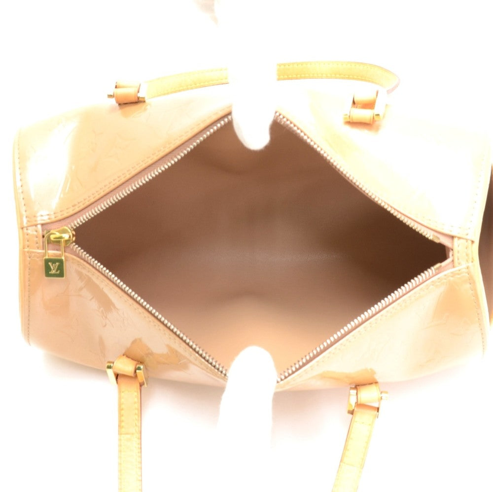 Louis Vuitto Bedford Noisette Vernis Patent Leather Handbag