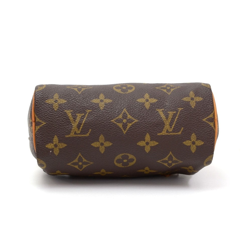 Louis Vuitto Mini Speedy Handbag with Strap