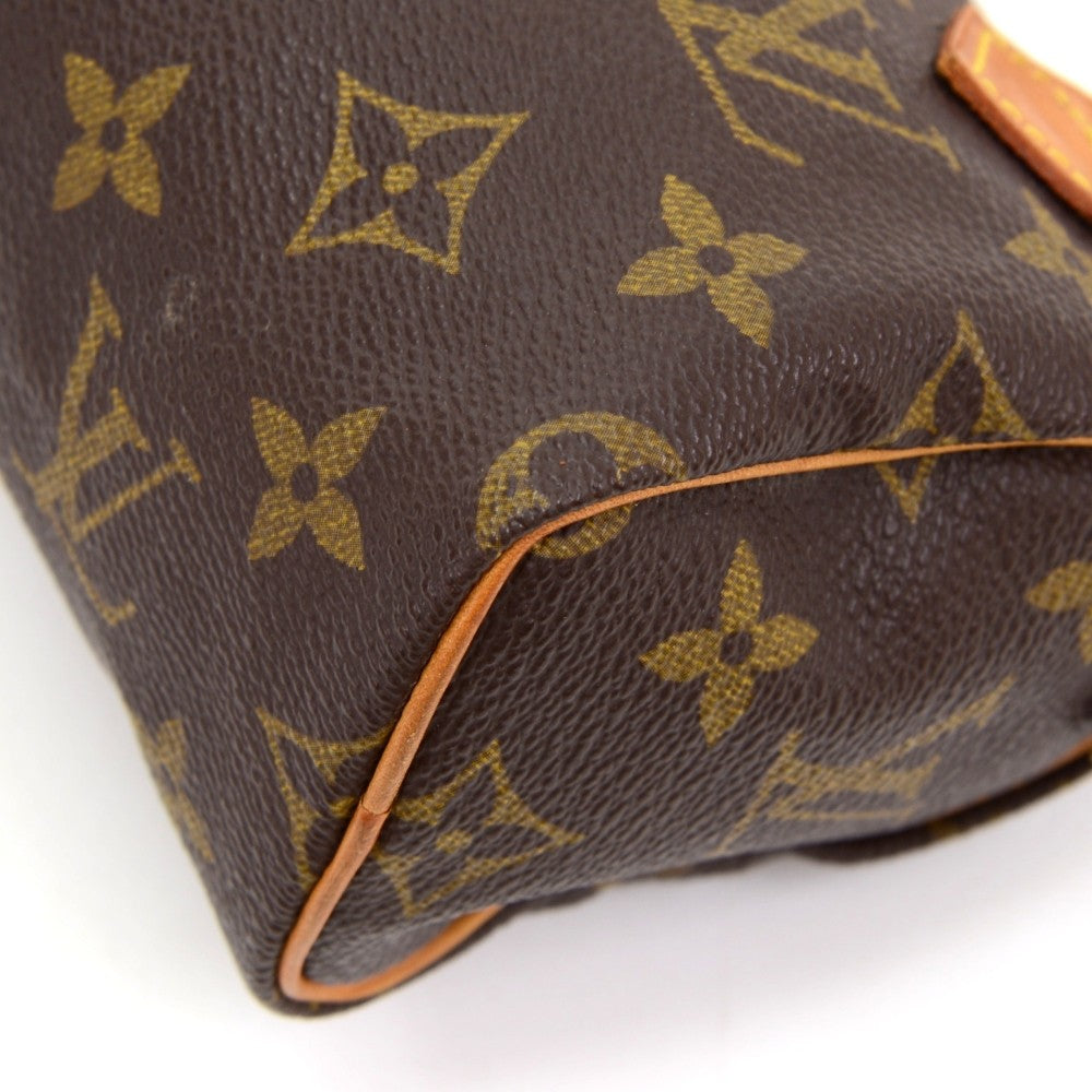 Louis Vuitto Mini Speedy Handbag with Strap