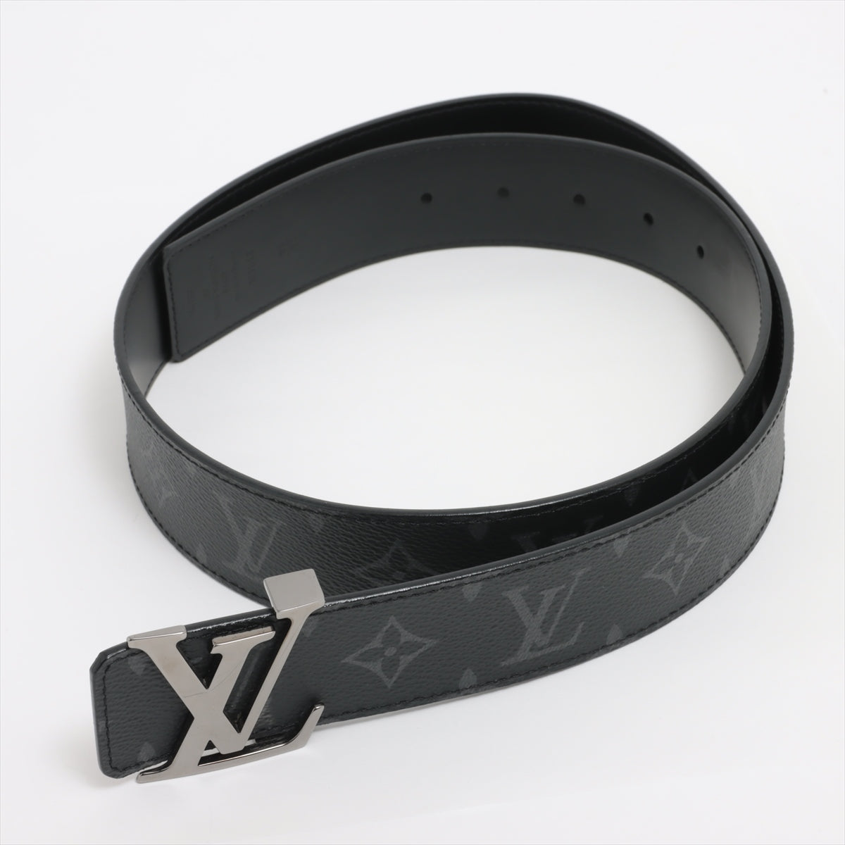 Louis Vuitton M9043 Sanctuary LV Initial AC1127 Belt 95/36 Leather Black